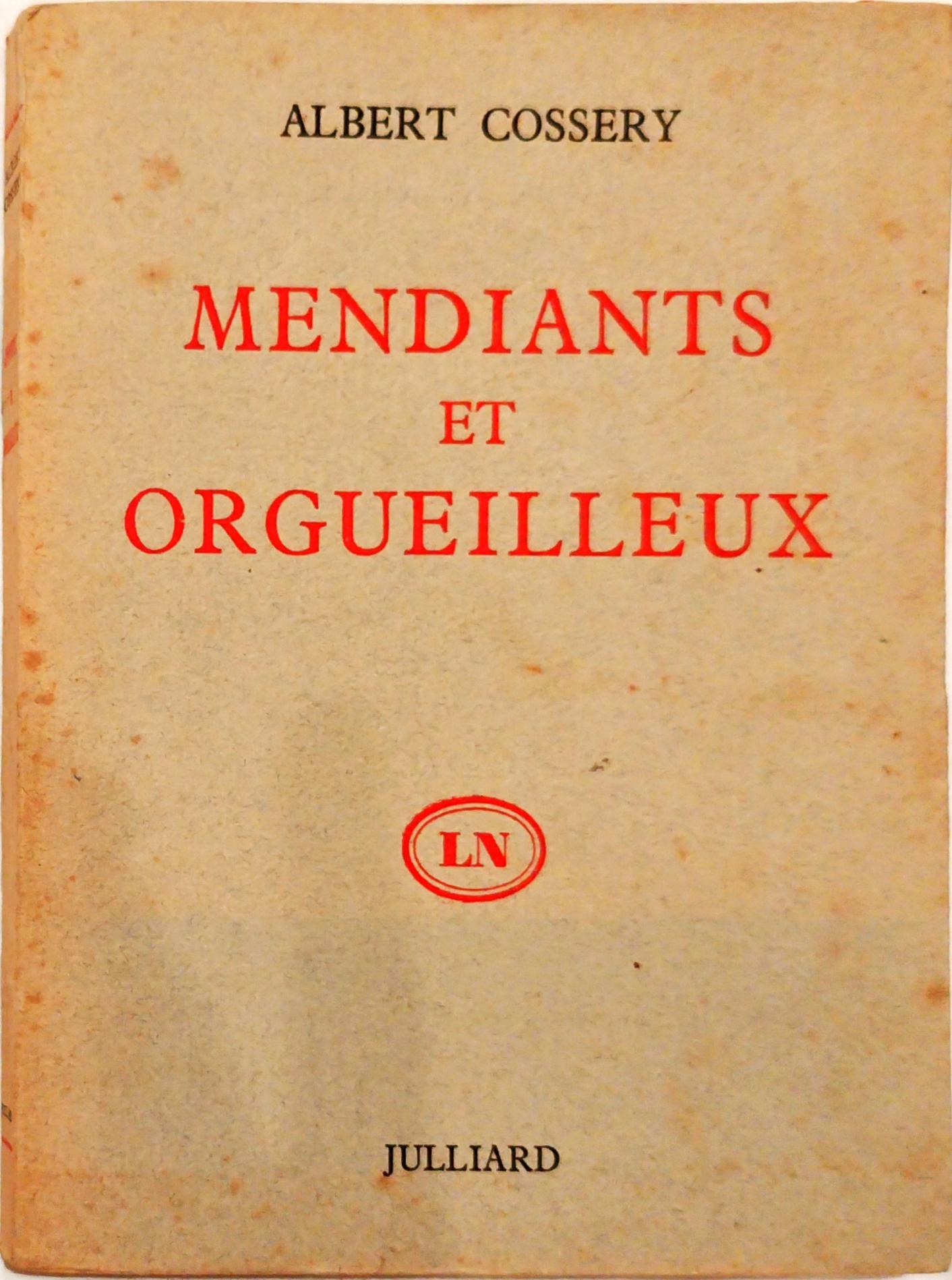 Mendiants et orgueilleux